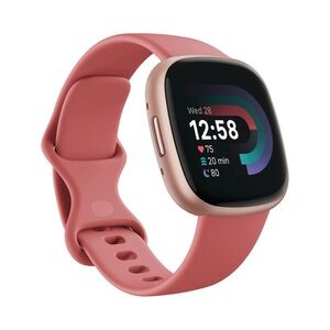 Fitbit Versa 4 Smartwatch - Pink Sand